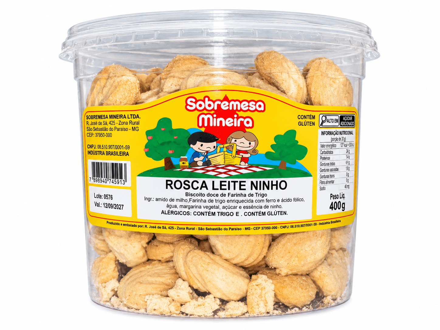 Rosca Leite Ninho