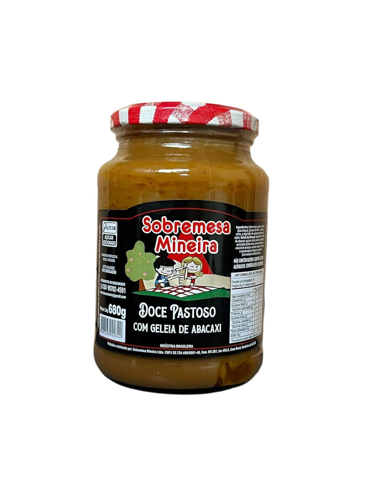 Doce de Leite com Abacaxi (680g)