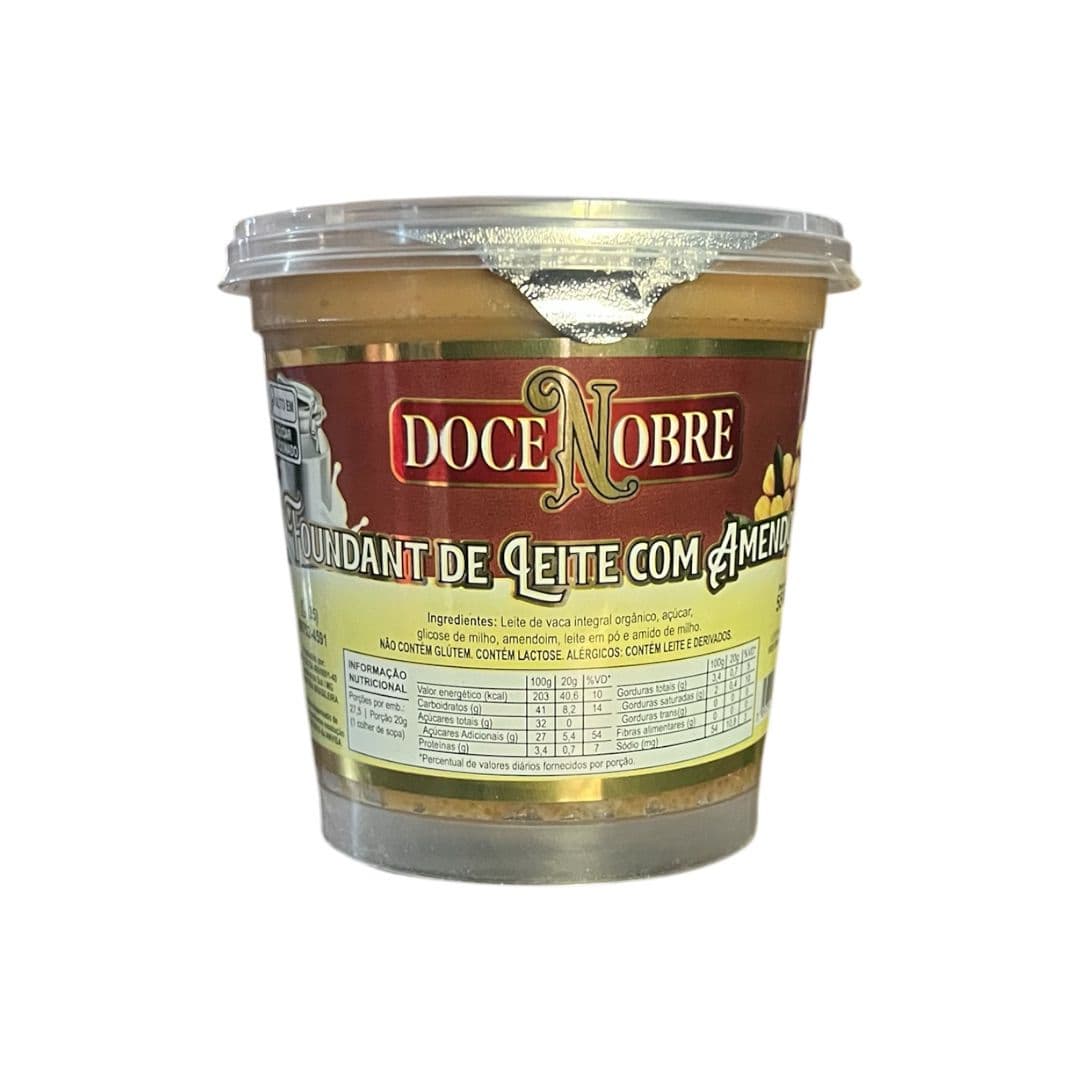 Doce de Leite com Amendoim (Baldinho 550g)