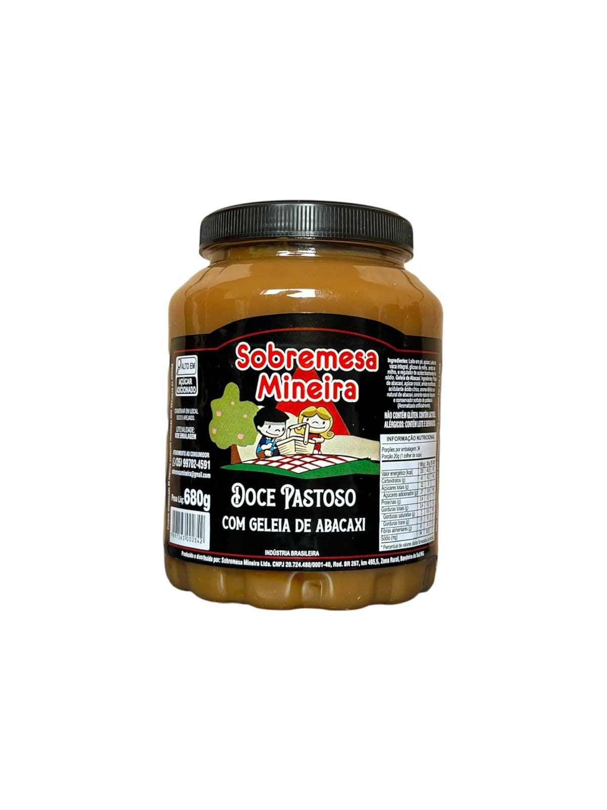 Doce de Leite com Abacaxi (PET 680g)