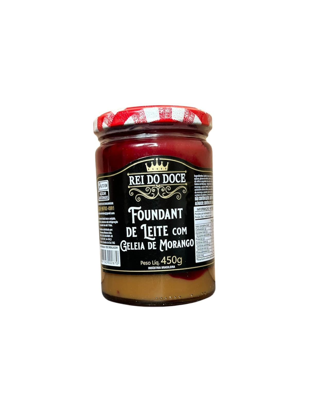 Doce de Leite com Morango (450g)